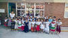 20092015 FESTEJO.  Niños de tercero A del Jardín de Niños Juan Escutia celebraron el Día de la Independencia representando a los personajes que lucharon por la patria, bajo la organización de la maestra Lourdes Rocha.