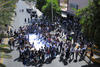 Estudiantes de la Preparatoria Venustiano Carranza bloquearon el bulevar Revolución.