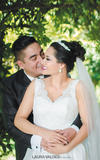 20092015 Laura Ivett y Ricardo Rodrigo en una foto de estudio el dÃ­a de su boda.- Laura Grageda Estudio