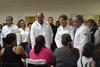 La secretaria de Salud Mercedes Juan López, visitó las instalaciones del nuevo Hospital General de Torreón, para verificar la funcionalidad de todos los servicios de salud.