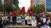 Las protestas por la desaparición de los 43 normalistas de Ayotzinapa traspasó fronteras.
