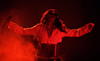 "Nunca los olvidaré. Volveré pronto", prometió Rihanna a modo de despedida mientras fuegos artificiales iluminaban al público.