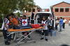 Cruz Roja brindó los primeros auxilios.