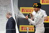 Hamilton, Vettel y Pérez ocuparon el podio en Rusia.