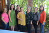 15102015 PRONTO SERá MAMá.  Luz Celia de la Fuente en compañía de algunas de las asistentes a su baby shower: Guadalupe, Malú, Betty, Rosita, Rosita y Ale.