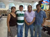 31102015 VELADA LITERARIA.   Lizi Canales, Alfredo Rincón, Rodolfo Ramos e Iván Ríos.