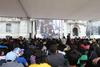 Durante el concierto, Jorge Cervantes fue el encargado de narrar cada uno de los temas a interpretar, y junto con el resto de los personajes, recrearon escenas de épicas batallas de los miembros de la República Galáctica contra la Confederación de Sistemas Independientes.