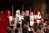 El espectáculo incluyó la famosa Fanfarria de Star Wars, así como el Tema principal y el Tema de la princesa Leia.