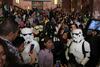Fanáticos de Star Wars se reunieron en el Palacio de Bellas Artes.