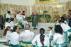 Cerca de 300 danzas recibieron  la bendición en la Iglesia de Guadalupe.