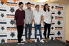 El grupo One Direction ofreció una rueda de prensa en la Ciudad de México.