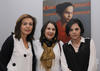 Kenia, Sonia, María Angélica y Rodolfo, organizadores, con la expositora Ana Fuentes