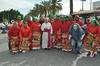Sacerdotes y seminaristas de la Diócesis de Torreón peregrinaron por las calles de Torreón.