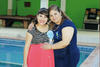 06122015 BABY SHOWER.  Claudia Liliana Escalante con su mamá, Claudia Elena Rojas, organizadora de su fiesta de canastilla.