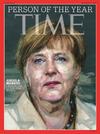 Angela Merkel, canciller federal alemana, es el "personaje del año" de este 2015 que corre.