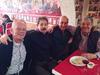20122015 ENTRE AMIGOS.  'Guayo Saade', Luis Monroy, Armando Sicsik y Fernando Llama en la reunión anual de Navidad de La Banda de los 60.