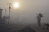 El oriente de Torreón de vio afectado por la neblina.