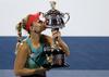 Angelique Kerber se proclamó campeona del Abierto de Australia.