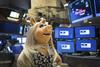 Miss Piggy tocó la campana de inicio de sesión.