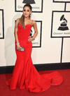 Selena Gómez fue de las más fotografiadas por su belleza en los Grammy.