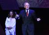 Al recibir el galardón, durante una ceremonia que tuvo desde tropiezos con el audio hasta fallas logísticas, Hunter manifestó que era un placer estar en Guadalajara y agradeció la presencia del público.