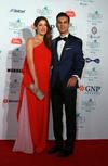 Antonio Banderas y Nicole Kimpel.