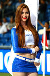 Sensuales apoyando al equipo.