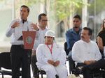 Cuando tocó su turno, Peña Nieto agradeció el cálido recibimiento que le otorgaron.