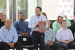 Cuando tocó su turno, Peña Nieto agradeció el cálido recibimiento que le otorgaron.