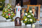 En la Parroquia se ofició una misa celebrada por el Obispo José Guadalupe Galván Galindo.