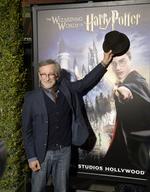 El actor británico Tom Felton, quien interpreta a "Draco Malfoy", asistió al evento de inauguración.