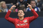 Roger Schmidt celebró el triunfo del Bayer Leverkusen.