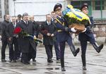 El presidente ucraniano, Petró Poroshenko se sumó a las conmemoraciones.