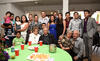 24042016 AMENO FESTEJO.  Elvira Arce de Herrera celebró 90 años de vida con una reunión organizada por las Damas Voluntarias del Asilo Casa del Anciano Dr. Samuel Silva.