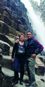 21042016 Gerardo y Carmen en Tziscao, 5 lagos en Lagunas de Montebello, Chiapas.