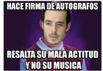 Pepe Madero fue víctima de los memes por su actitud ante las muestras de cariño de sus fans.