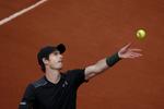 Andy Murray sacó con dificultad la victoria ante Mathias Bourgue en la segunda ronda del Ronald Garros.