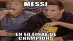 Así aseguraban que Messi se encontraba viendo el partido.