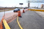 Según Berlanga, esta vuelta izquierda protegida se mantendrá en operación durante todo el proceso de reparación del puente.