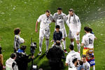 Para cerrar la galería, el Santiago Bernabéu celebrando su conquista que califica al club, como el más ganador de Europa.