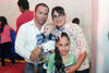 08052016 EN FAMILIA.  Víctor, Francisco, Violeta y Camila.