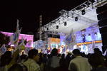 Aispuro encabezó una celebración en la Plaza IV Centenario.
