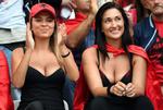 Albania se ha caracterizado por mostrar a sus chicas bellas dentro de los estadios de Francia.