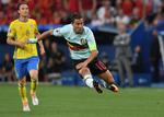 Suecia no pudo conseguir su pase y perdió 1-0 contra Bélgica.