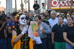 También manifestaron su apoyo hacia los docentes en Oaxaca.