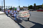 Médicos de Ciudad Lerdo y Gómez Palacio marcharon en contra la criminalización del gremio en casos de supuesta negligencia y la privatización del servicio de Salud Pública.