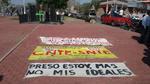 La manifestación es en apoyo al gremio de Oaxaca y en rechazo a la Reforma Educativa.