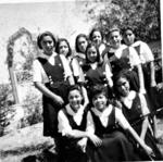 19062016 GeneraciÃ³n 1966 - 2016 de Comercio del Colegio Isabel La CatÃ³lica Rosa Velia, Sara, Alicia, Mechita, Ely, Conchis, Rosy, Lupe, Carmen y Carmelita.
