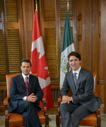 El primer ministro de Canadá, Justin Trudeau, ofreció hoy un brindis por los nuevos “sueños” entre México y Canadá, durante una cena oficial en honor del presidente Enrique Peña Nieto.