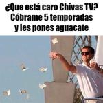 Sólo los "pudientes" pueden comprar aguacate, como los fans de Chivas que están dispuestos a pagar por su nuevo servicio de TV.